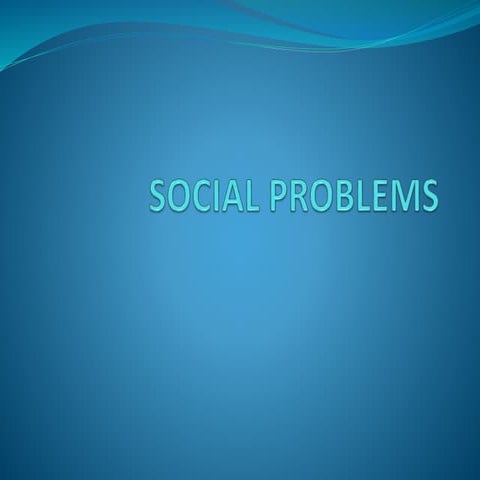 Social problem