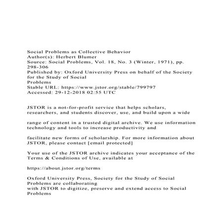Introduction to Social Problem - Presentation | PPTX