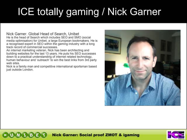 ICE Conference: Social Proof in iGa...