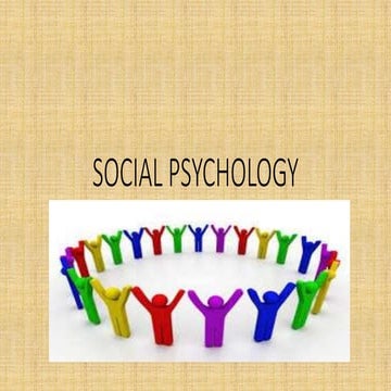 Social Psychology