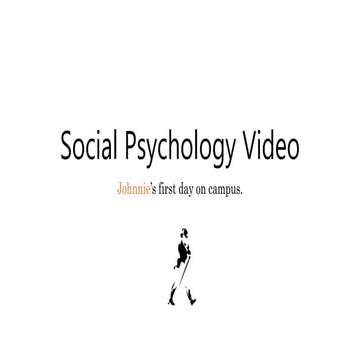 Social psychology video