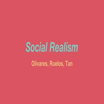 Social realism