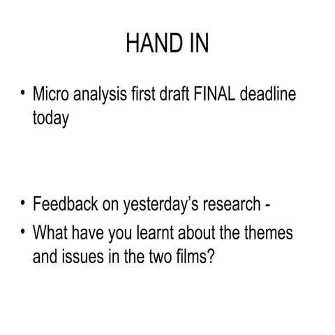 Social realism as a genre 2 SECTION B