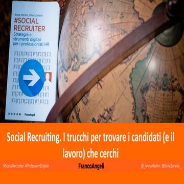 #SocialRecruiter | Webinar con Anna Martini e Silvia Zanella 