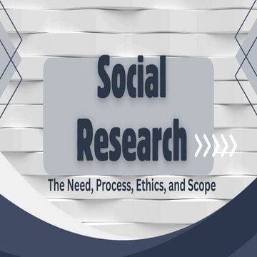 Social research | PPTX
