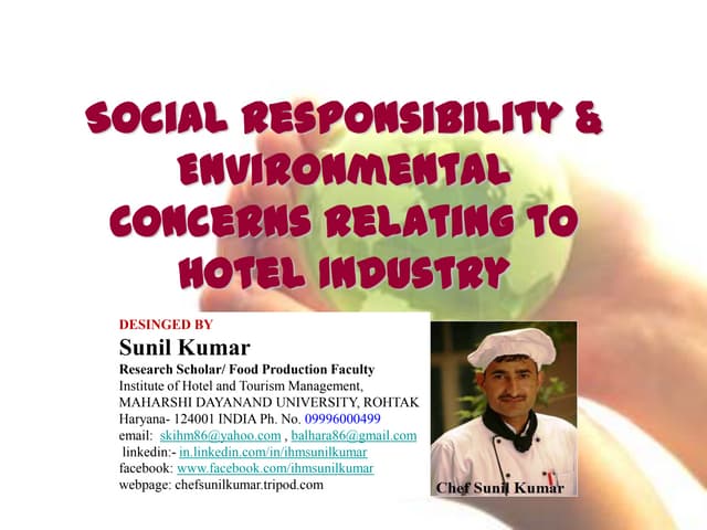 Social responsibility and environme...