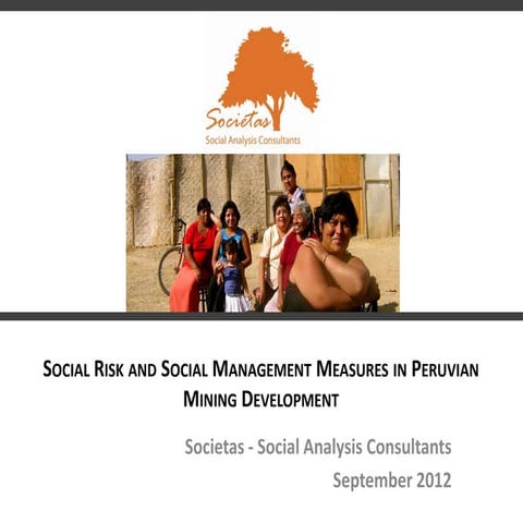 Social Risk in Peruvian Mining