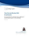 [Report] The Social Media ROI Cookbook, by Susan Etlinger
