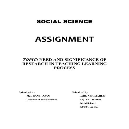 Social science