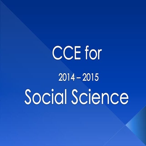 Social science (ppt) | PPT