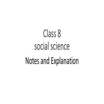 SOCIAL SCIENCE 26.11.24 QA-1.pdf class 8 Q/A | PDF