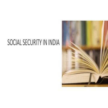 Code on Social Security, 2020-Part I | PPTX