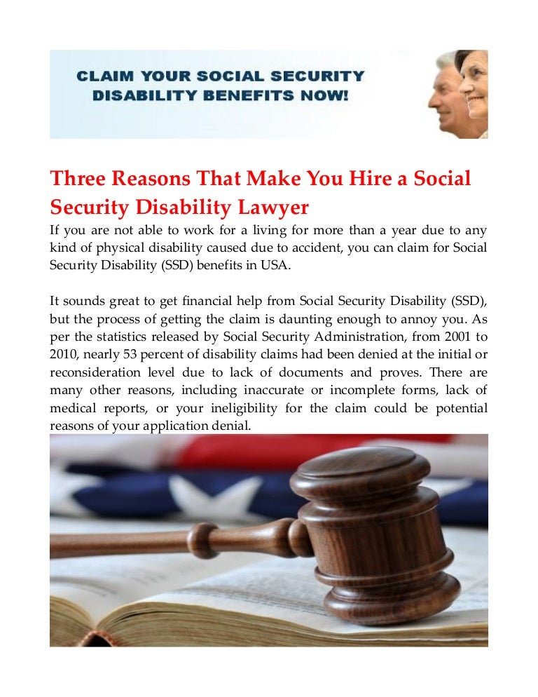 Social security disability lawyer