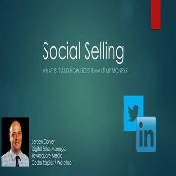 Social selling, what is it and how does it make me money?