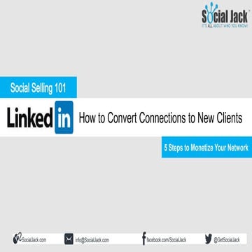 Social selling 101: How to Convert Connections to Clients - Chicagoland Chamb...