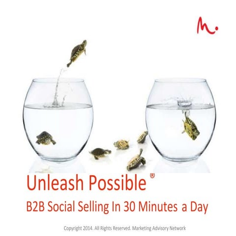 B2B social selling in 30 minutes a day