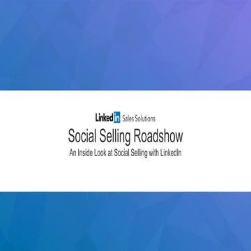 Social Selling Roadshow - New York