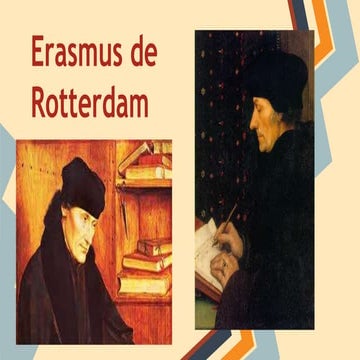 erasmus de rotterdam | PPT