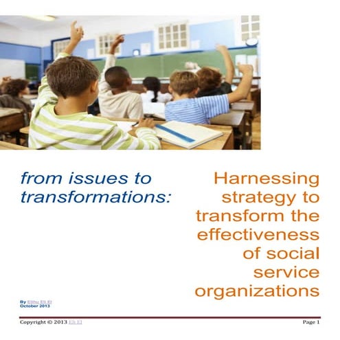 Social Service Organizations