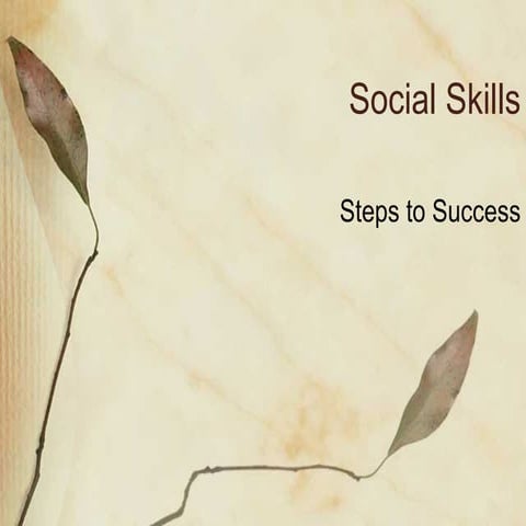 Social Skills1