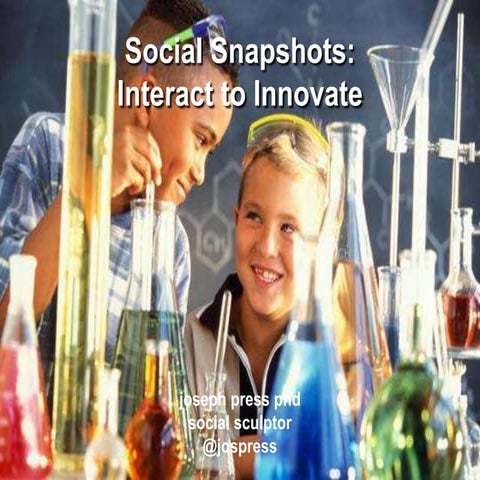 Social Snapshots: Interact to Innovate