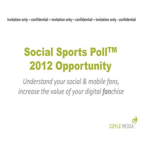 Social sports poll overview short