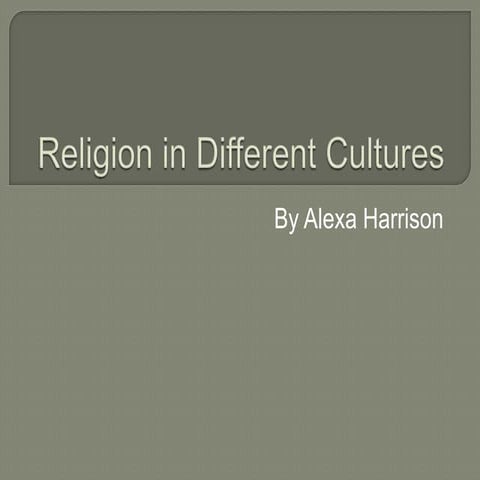 Socials presentation