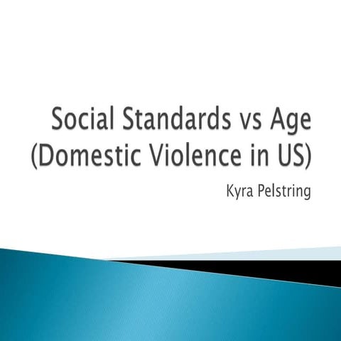 Social standards vs age