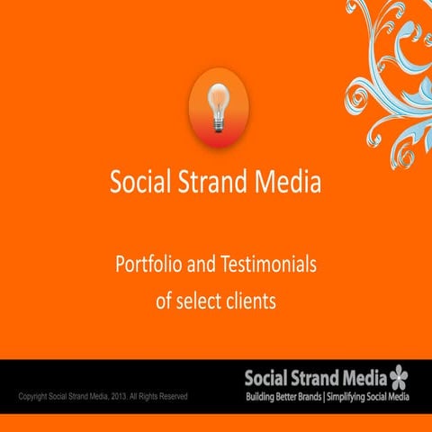 Social Strand Media Testimonials 2014