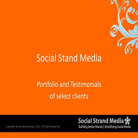 Social Strand Media Testimonials