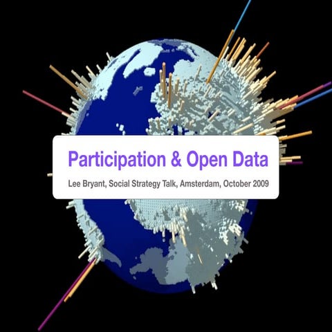 Participation and Open Data