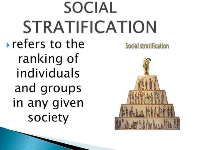 Chapter 3 Social Stratification