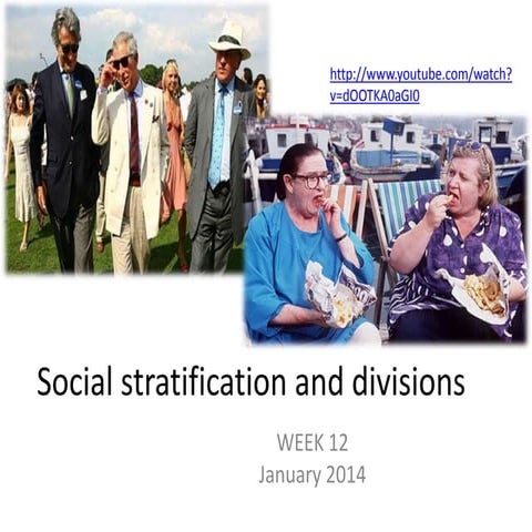 Social stratification and divisionssept12 intake