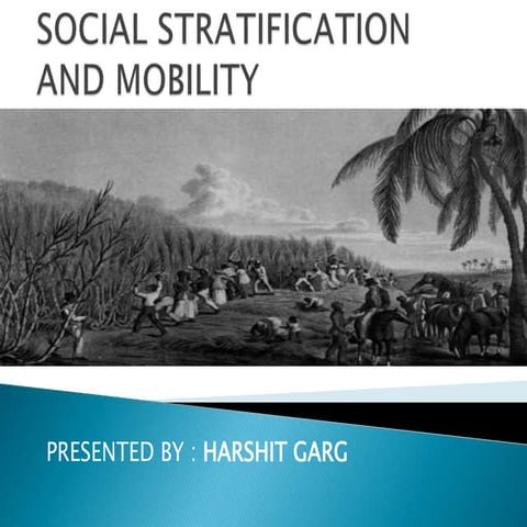 Social stratification and mobility