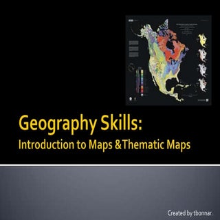 Geography Skills - Thematic Maps & ...