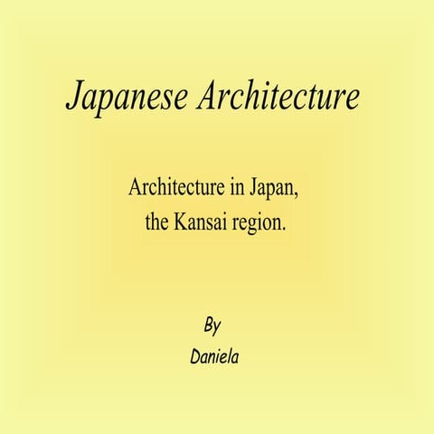 Japanese Architecture