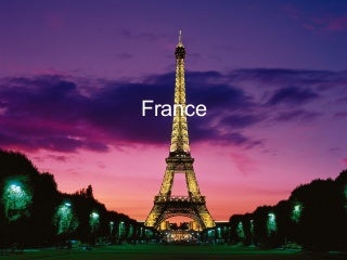 Social Studies Slide Show France