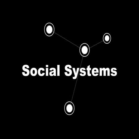Social Ecosystems