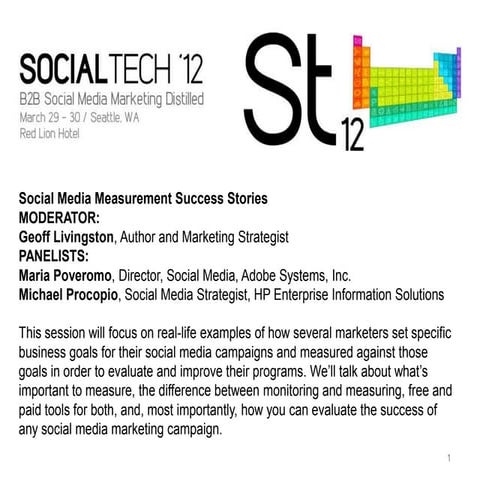Social Measurement Success Stories