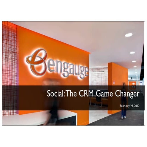 Social the CRM Game Changer