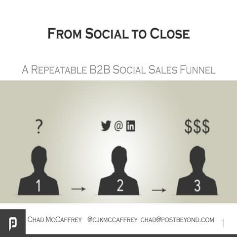From Social to Close: Repeatable Social Sales Funnel