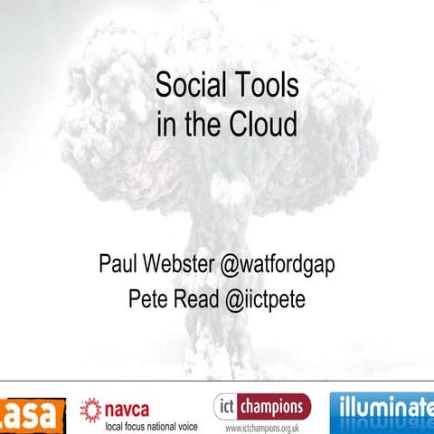 Lasa European NFP Technology Conference 2010 - Social tools in the cloud