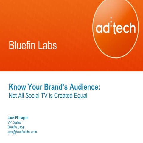 Social TV for Brands