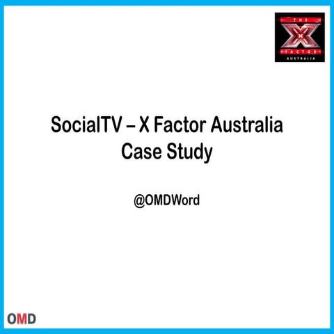 Social tv – x factor australia