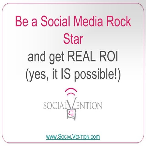 How To Be a Social Media Rock Star!