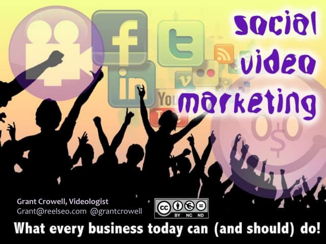 Socialize: Monetizing Social Media - Grant Crowell