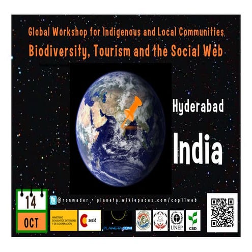 Global Workshop for Indigenous Peoples and Local Communities: Biodiversity, T...