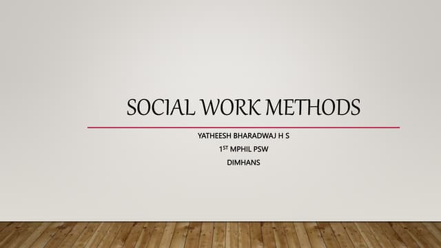 psycho social approach | PPTX