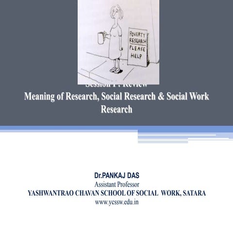 Social work research