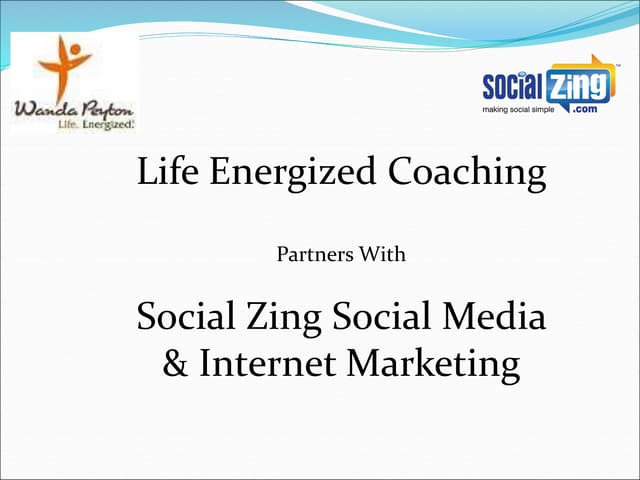 Social zing presentation1